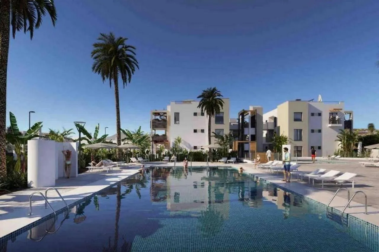 Green View Luxury Appartment In New Complex Pueblo Majorero Next To Golf Course 5 Min Walk From The Beach And Atlantico Shopping Centre In Caleta De Fuste Next To Cassino And Elba Sara Hotel 2 Bedrooms 2 Bathrooms Huge Terace!